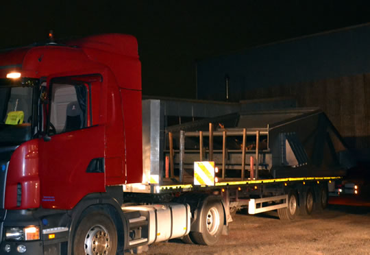 Schwerlasttransporte