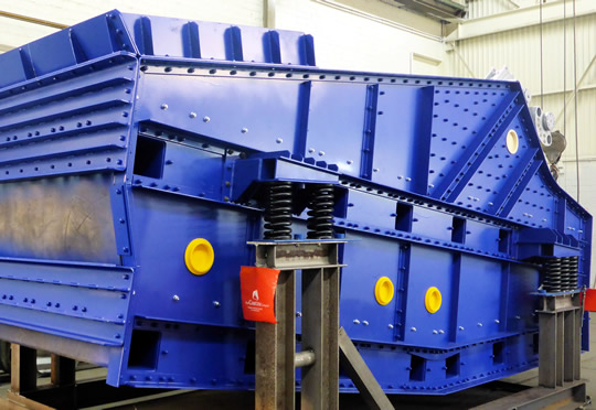 Siebmaschine Doppeldeck